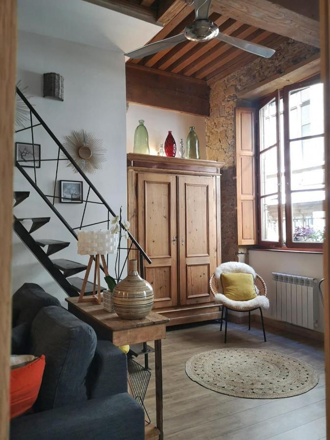 Apartament Authentic Loft With Mezzanine & Exposed Stones Heart Of Lyon Zewnętrze zdjęcie